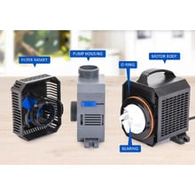 Black & Blue Submersible Aquarium Pond Water Pump